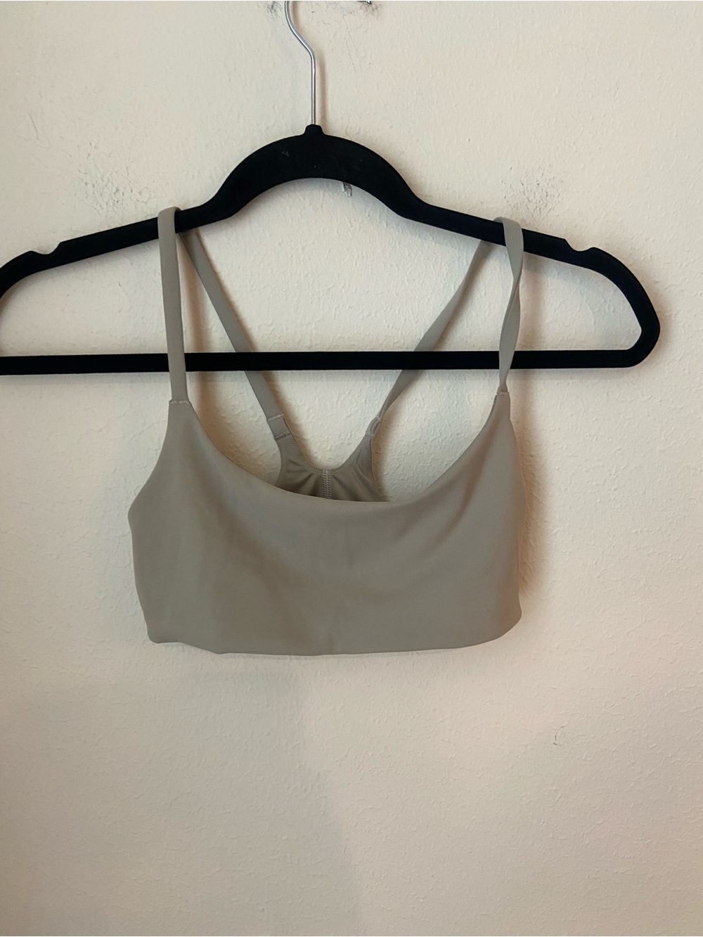 Lululemon Wunder Train Strappy Racer Bra Riverstone Size 4 A/B Cup - Picture 3 of 6